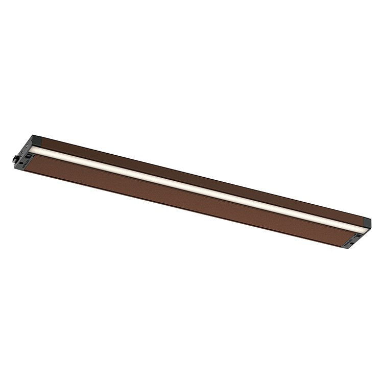 6U Series 30 LED Under Cabinet Lighting Fixture - 2700K/3000K Warm White for Kitchen Countertops, Shelves & Display Cases - Dimmable LED Strip Lights for Home & Commercial Use