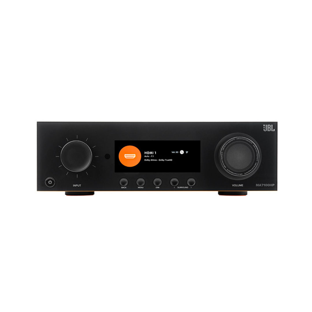 JBL MA7100HP 7.2 Channel 8K Ultra HD AV Receiver with Dolby Atmos - High Performance Home Theater System for Movies, Gaming & Music
