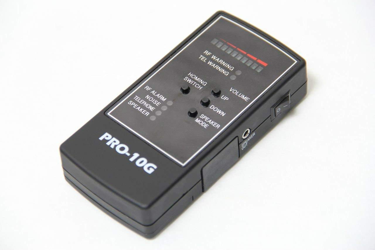 Spy-Hawk Pro-10G GPS Tracker | RF Bug Detector & Phone Tap Finder | Top-Rated Security Device for Home, Office & Vehicle Protection