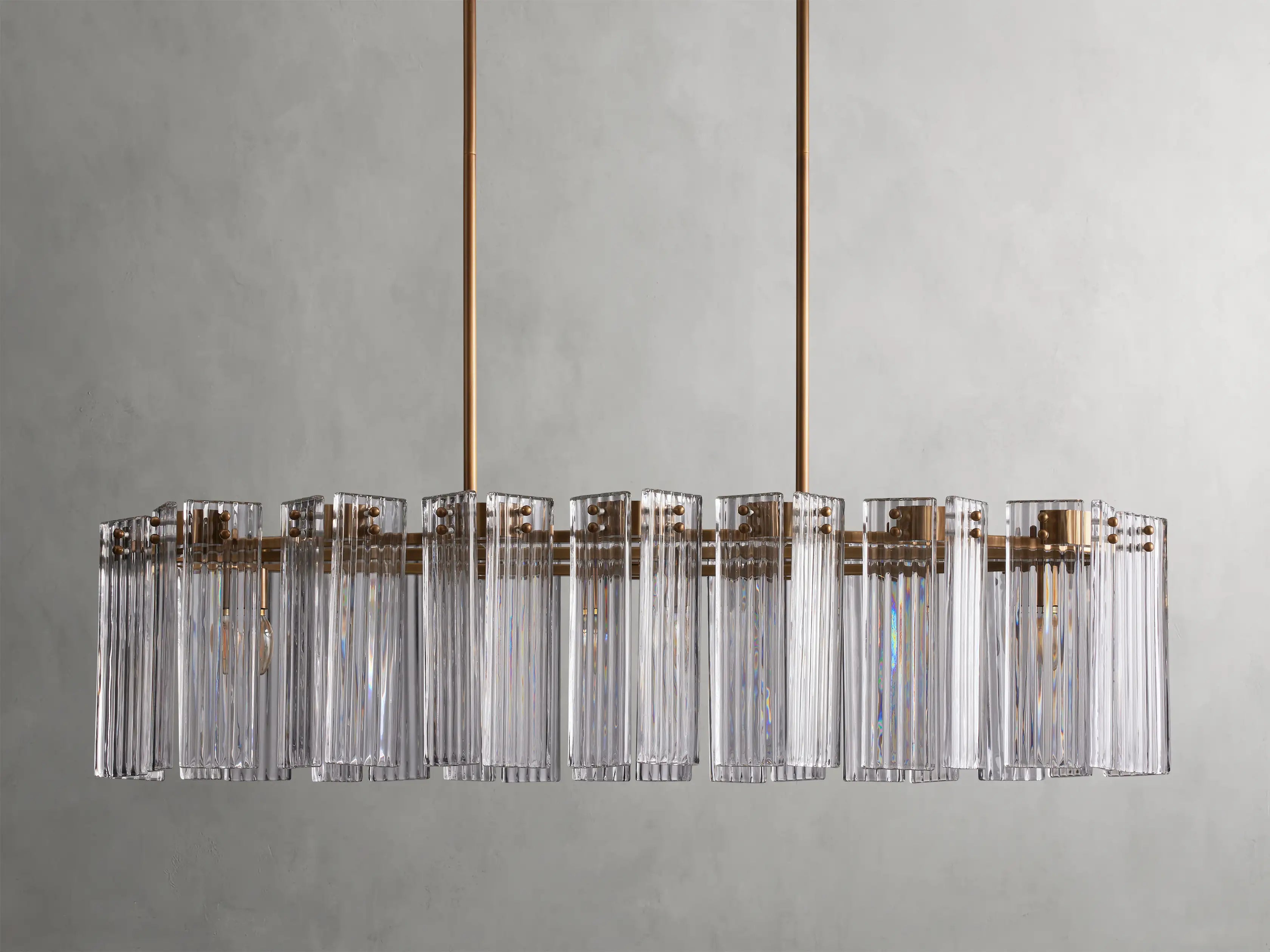 Delsie Oval Crystal Chandelier - 51