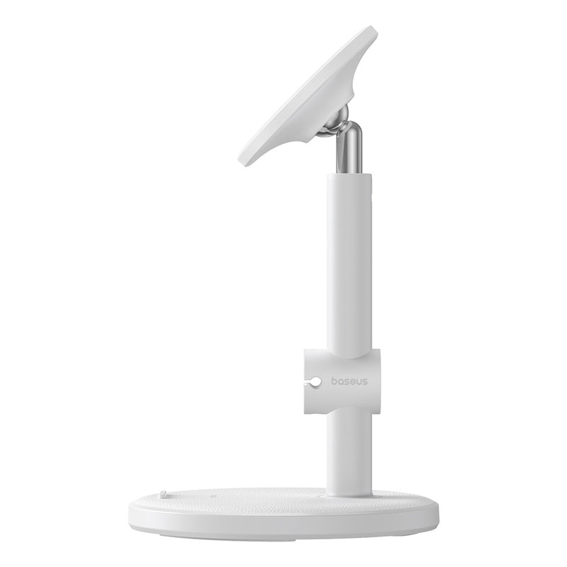Baseus MagPro Magnetic Phone Stand for Desk - White | Perfect for Home, Office & Car Use