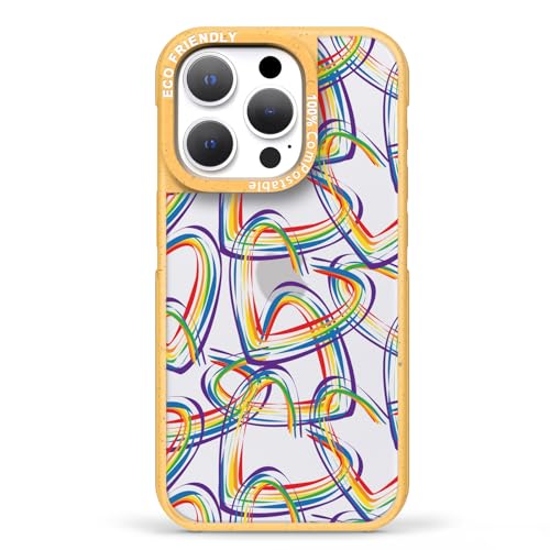 Rainbow Hearts-Yellow