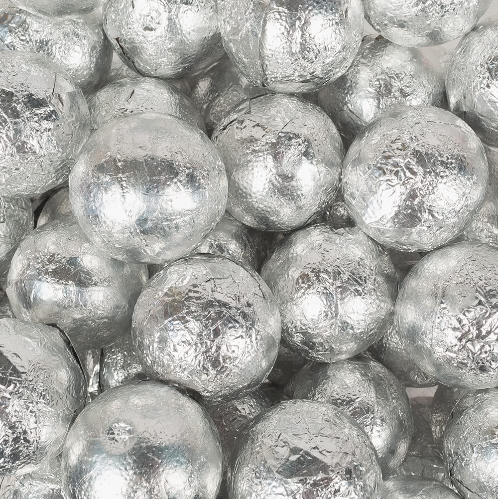 Silver Candy for Candy Buffet Table - 13 lbs Bulk Candy for Parties, Weddings & Events - Perfect for Dessert Tables, Baby Showers & Birthday Celebrations