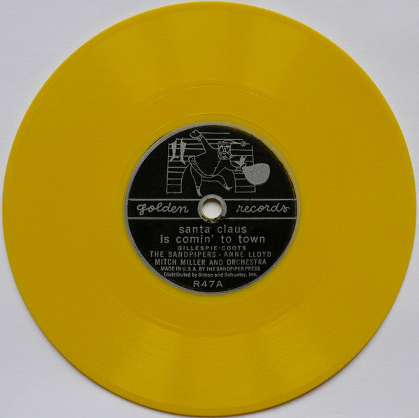 Anne Lloyd, The Sandpipers, Mitch Miller & His Orchestra - Santa Claus Is Comin' To Town / Golden Christmas Songs (Vinyl Record, VG+ Condition) - Perfect for Holiday Parties & Christmas Music Collections