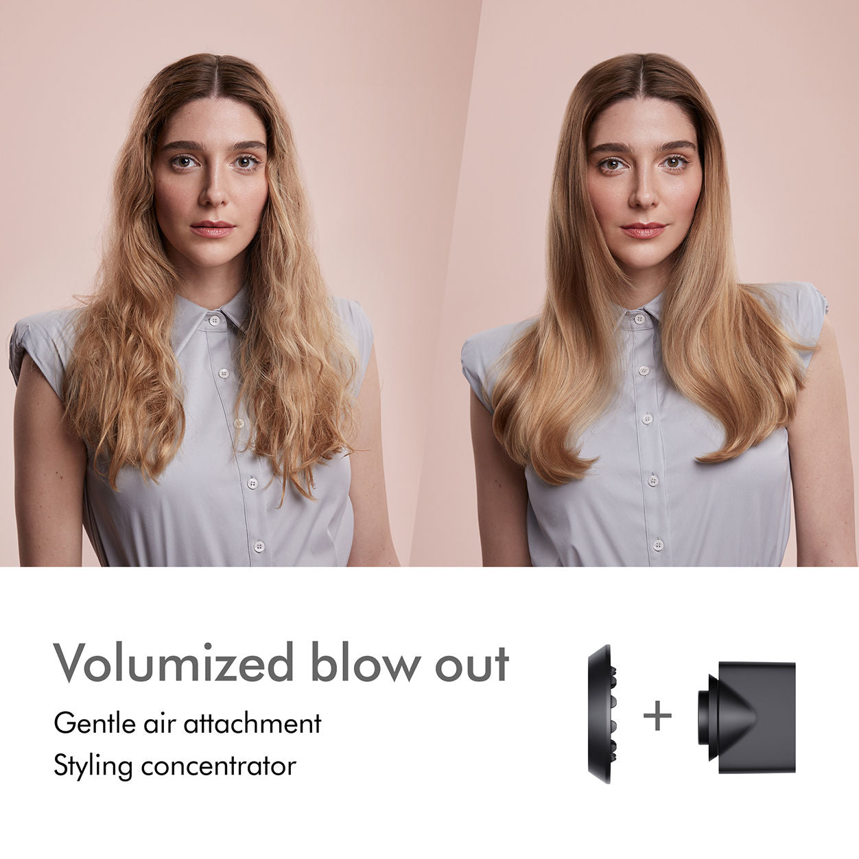 Limited Edition Ceramic Pink & Rose Gold Supersonic Hair Dryer - Professional Salon Quality Blow Dryer for Fast Drying & Frizz Control - Perfect for Home Use, Travel & Salon Styling