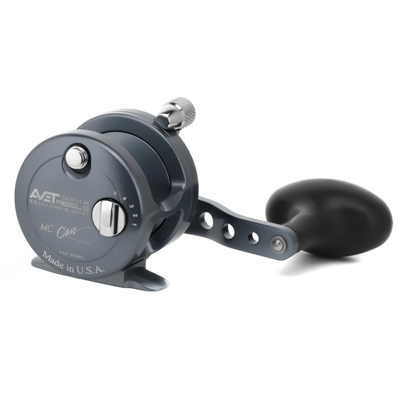 Avet G2 SXJ 5.3 Narrow Spool Magic Cast Fishing Reel - Lightweight Saltwater Reel for Offshore & Inshore Fishing - Perfect for Casting Lures & Live Bait