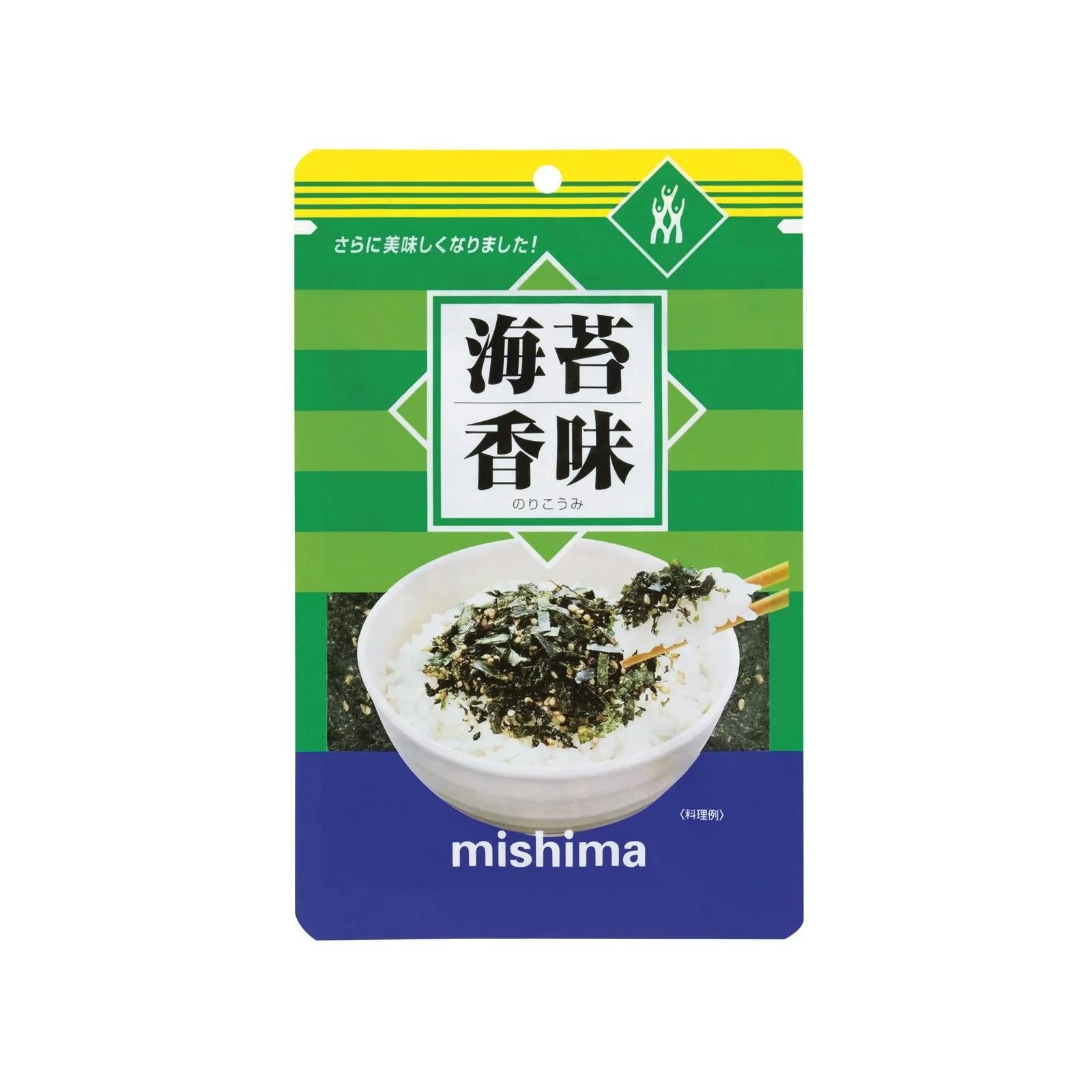 Premium Mishima Nori Komi Furikake - Japanese Rice Seasoning with Sesame Seeds & Nori Seaweed (36g) - Perfect for Sushi, Rice Bowls & Onigiri - Authentic Asian Flavor Enhancer