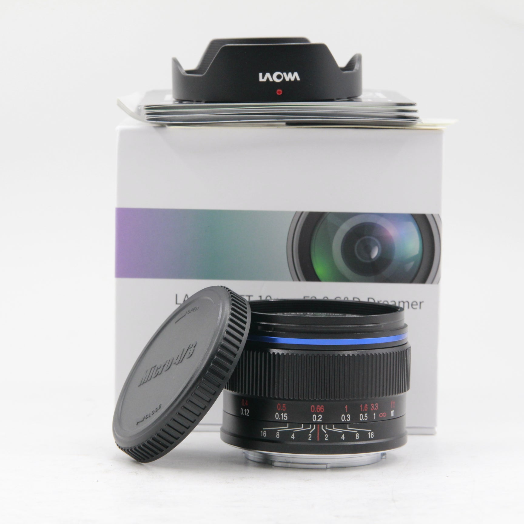 Open Box Laowa 10mm f/2 Zero-D MFT Lens for Micro Four Thirds Cameras - Perfect for Landscape, Architecture & Low-Light Photography