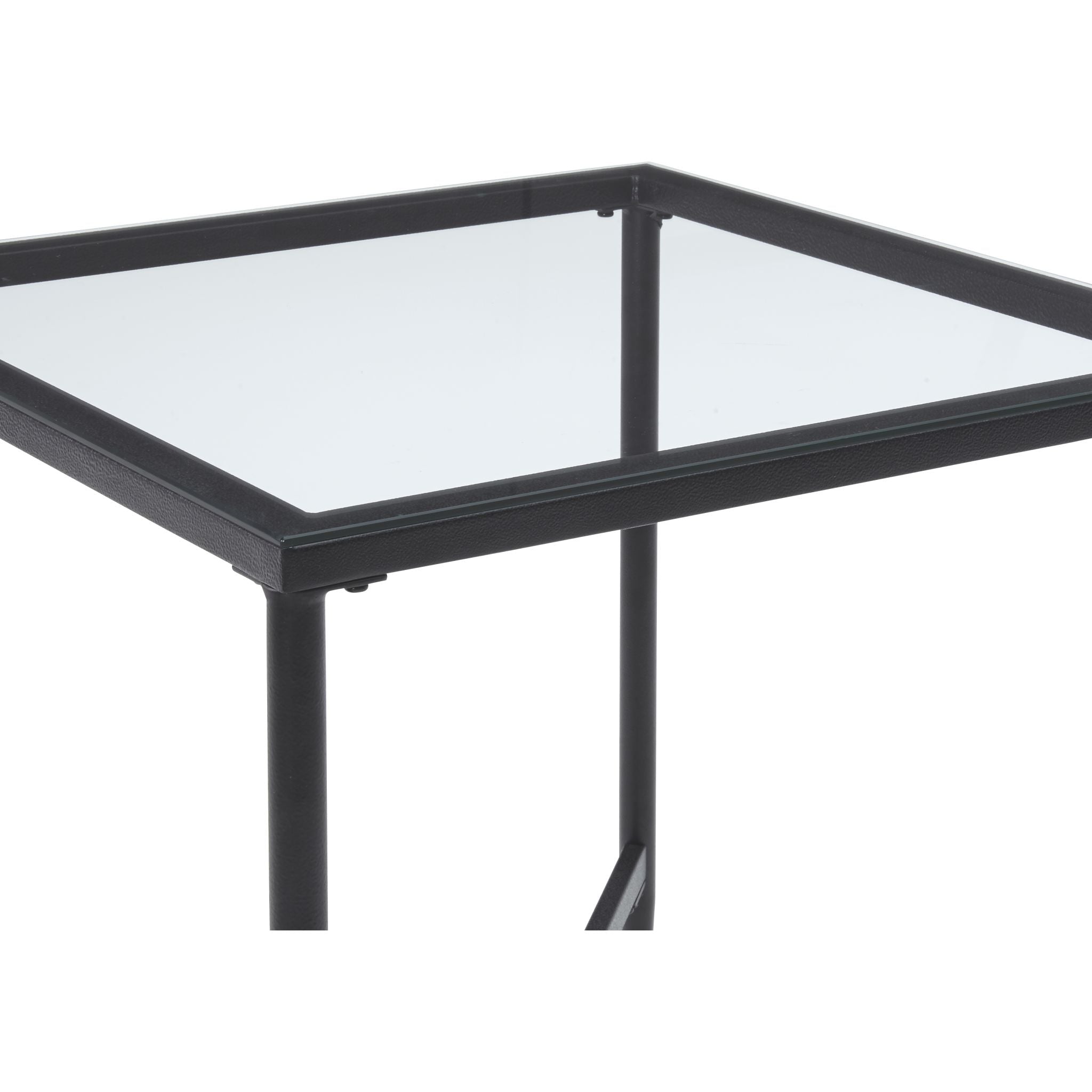 Augeron 3-Pack Black Folding Tables - Portable & Sturdy for Indoor/Outdoor Use, Parties, Camping, and Events