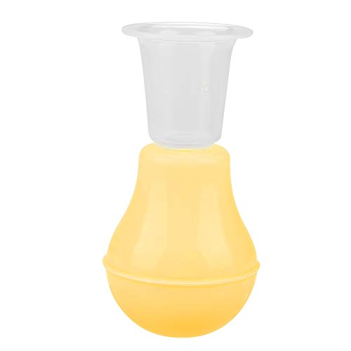 Soft Heat-Resistant Non-Toxic Silicone Breastfeeding Cups for Nursing Mothers & Pregnant Women - Yellow Inverted Nipple Correctors for Comfortable Feeding | Perfect for Home Use, Travel & Postpartum Care