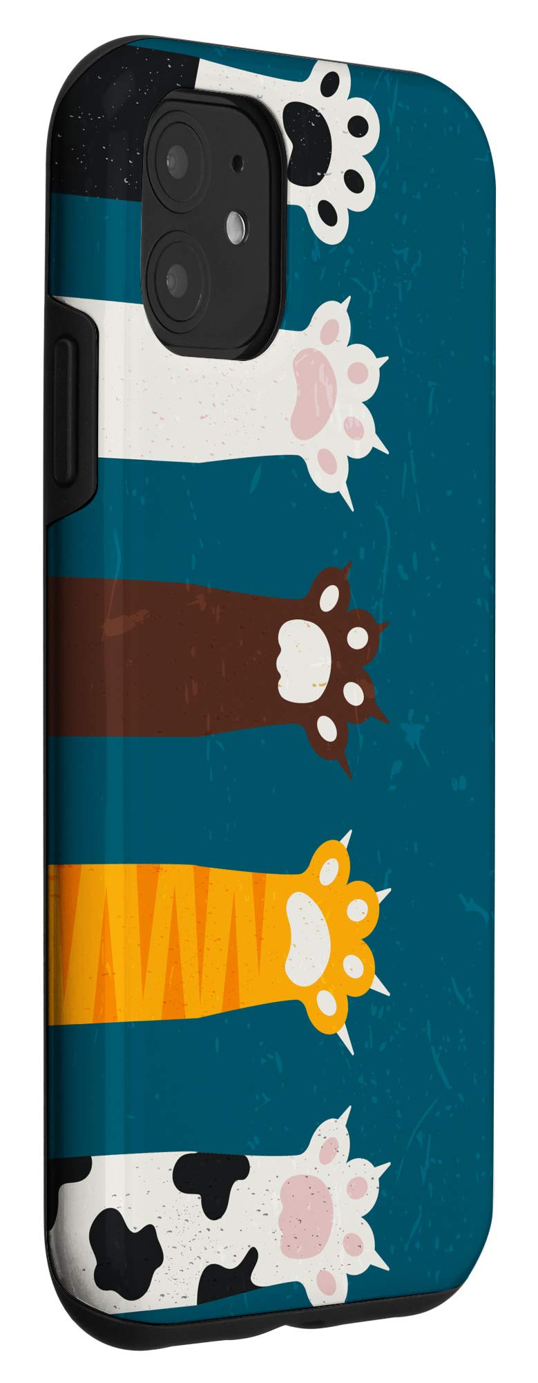 iPhone 11 Case with Cute Cat Paws Design - Durable Protective Cover for Cat Lovers | Perfect Gift for Pet Owners, Great for Everyday Use and Cat-Themed Parties