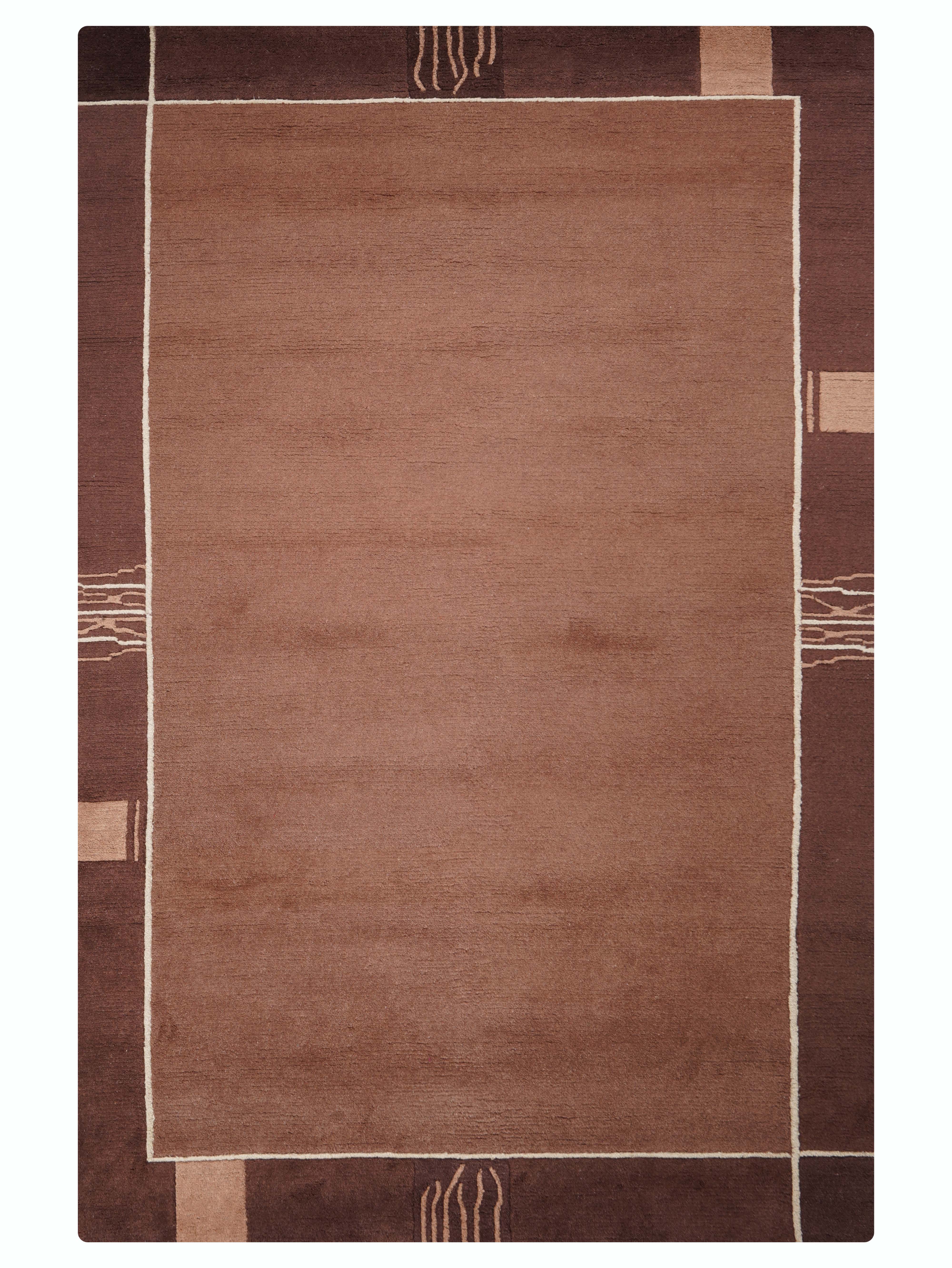 Hand Knotted Bohemian Rug - Soft & Durable Wool Area Rug for Living Room, Bedroom, or Boho Home Decor - 5x7, 8x10 Sizes Available
