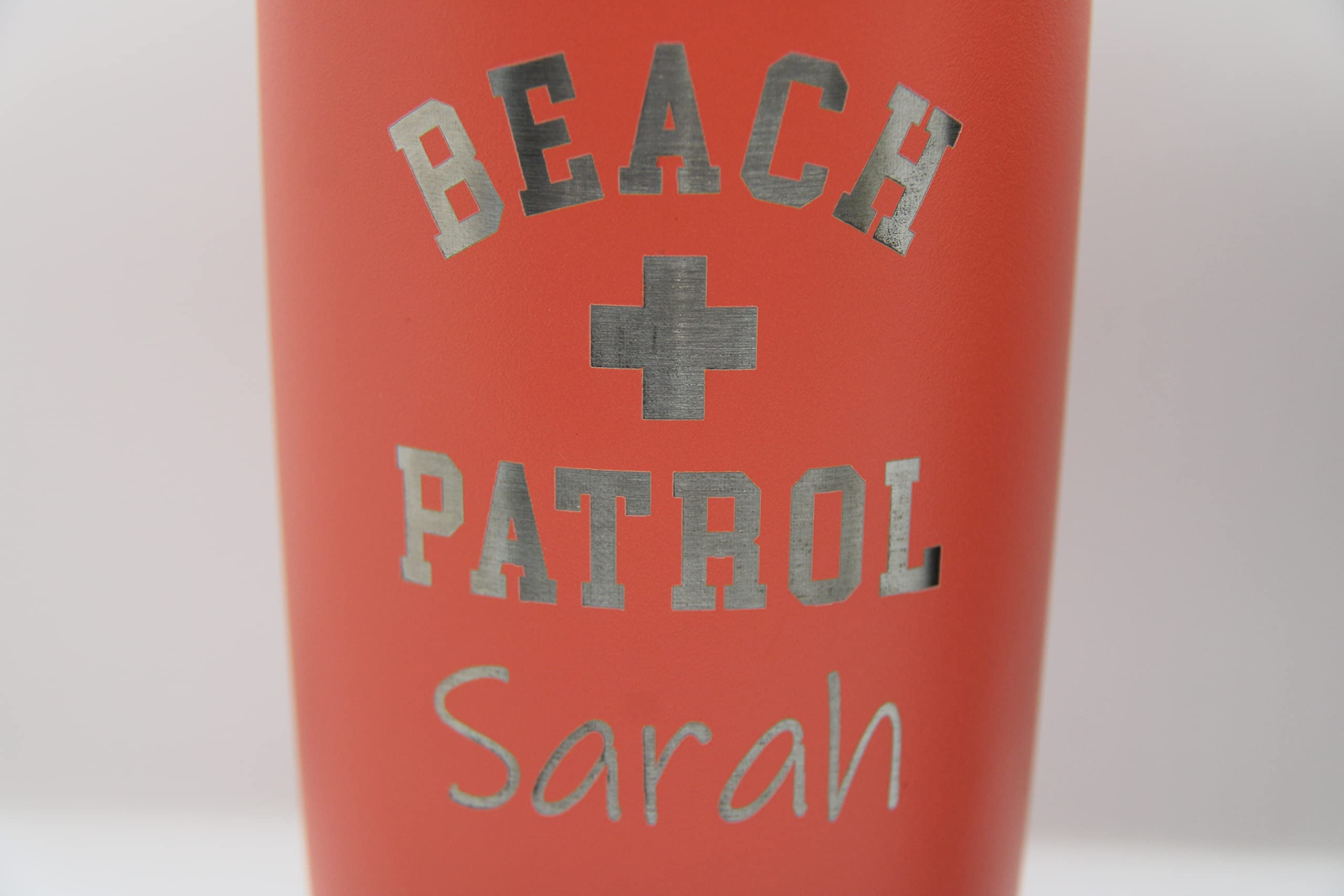 Personalized Insulated Tumbler for Lifeguards - Custom Stainless Steel Water Bottle with Lid - Perfect Gift for Him & Her - Ideal for Beach, Pool & Work - By LegacyCuts