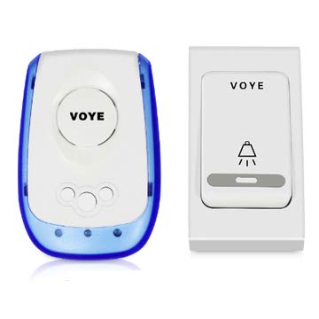 Wireless Home Remote Doorbell with Electronic Remote Control & Pager - Ideal for Houses, Apartments, and Offices