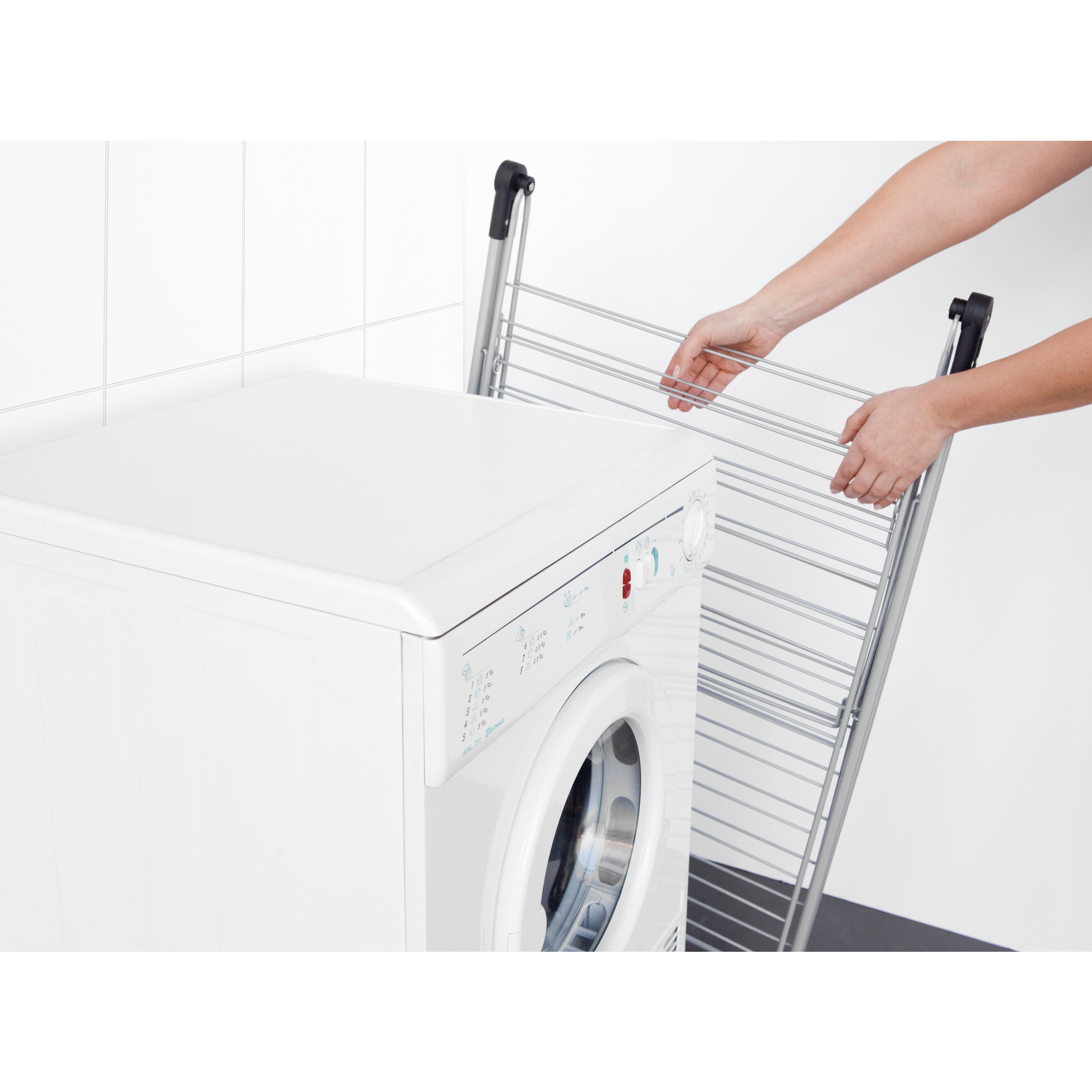 20M T-Shaped Clothes Drying Rack - Heavy Duty Laundry Rack for Indoor/Outdoor Use - Perfect for Apartments, Balconies & Backyards