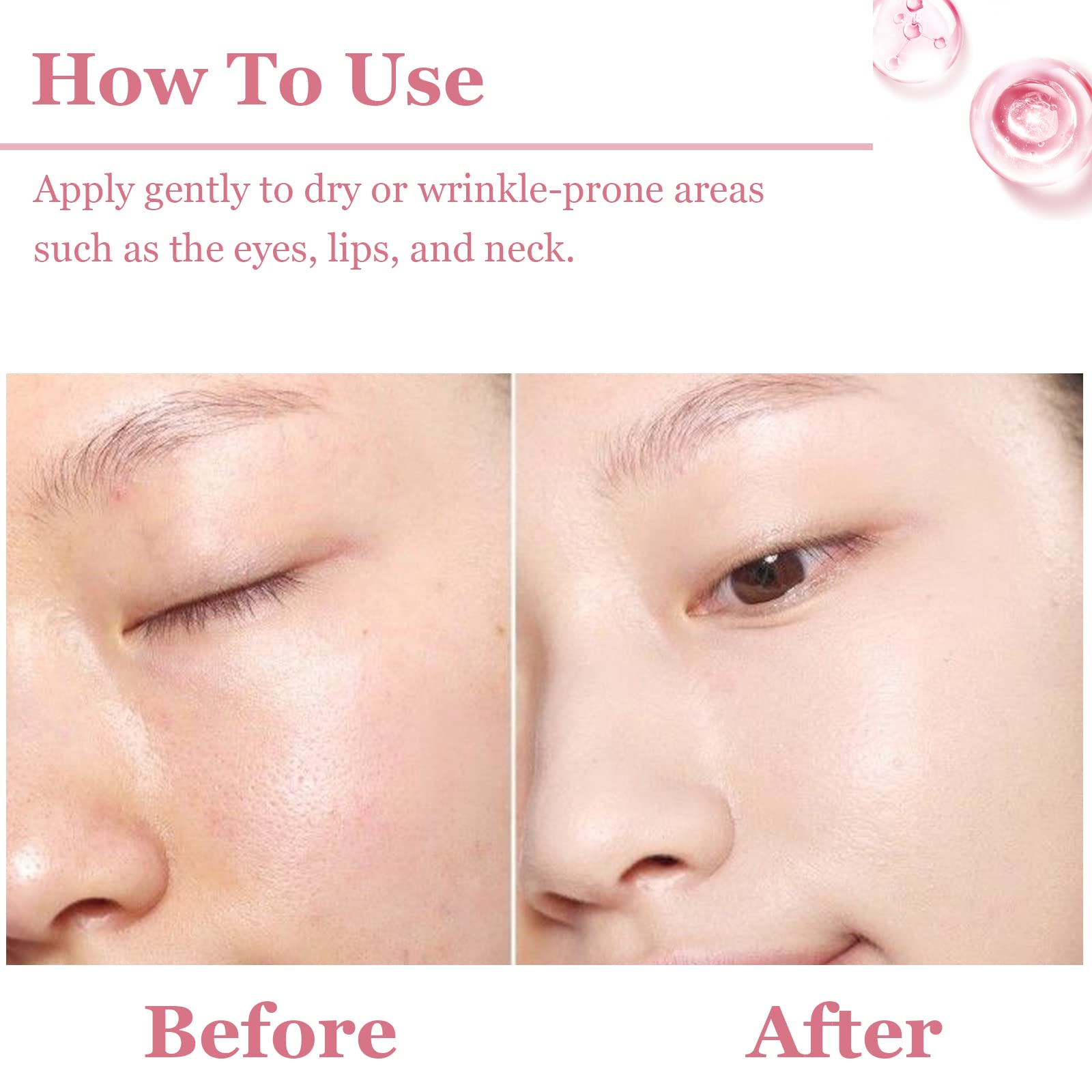**Korean Wrinkle Bounce Multi Balm Stick – All-in-One Hydrating Collagen Moisturizer for Face & Eyes | Anti-Wrinkle, Watery Glow | Perfect for Travel & On-the-Go Skincare**