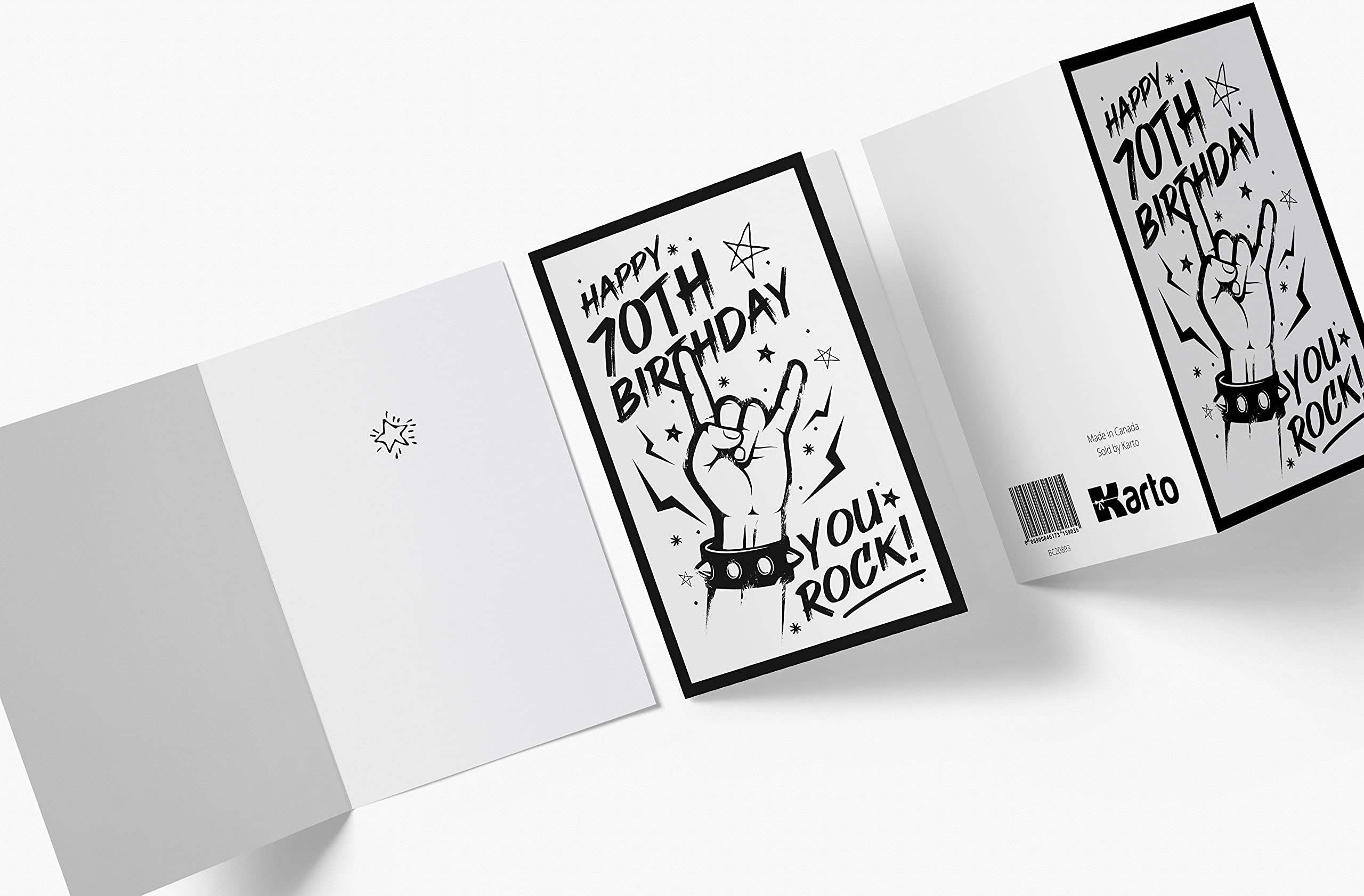 70th Birthday Card for Him Her - Funny 70 Years Old Greeting Card for Dad Mom, Brother Sister, Friend - Happy 70th Birthday Card for Men Women - Perfect for Retirement Parties & Milestone Celebrations