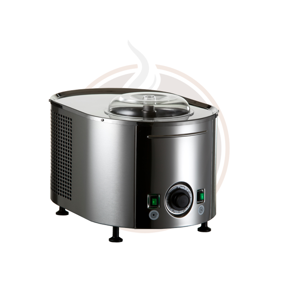Omcan Musso 2L Mini Ice Cream Maker - 110V, 200W Electric Ice Cream Machine for Home & Commercial Use | Perfect for Parties, Desserts & Frozen Treats (Model 58178)