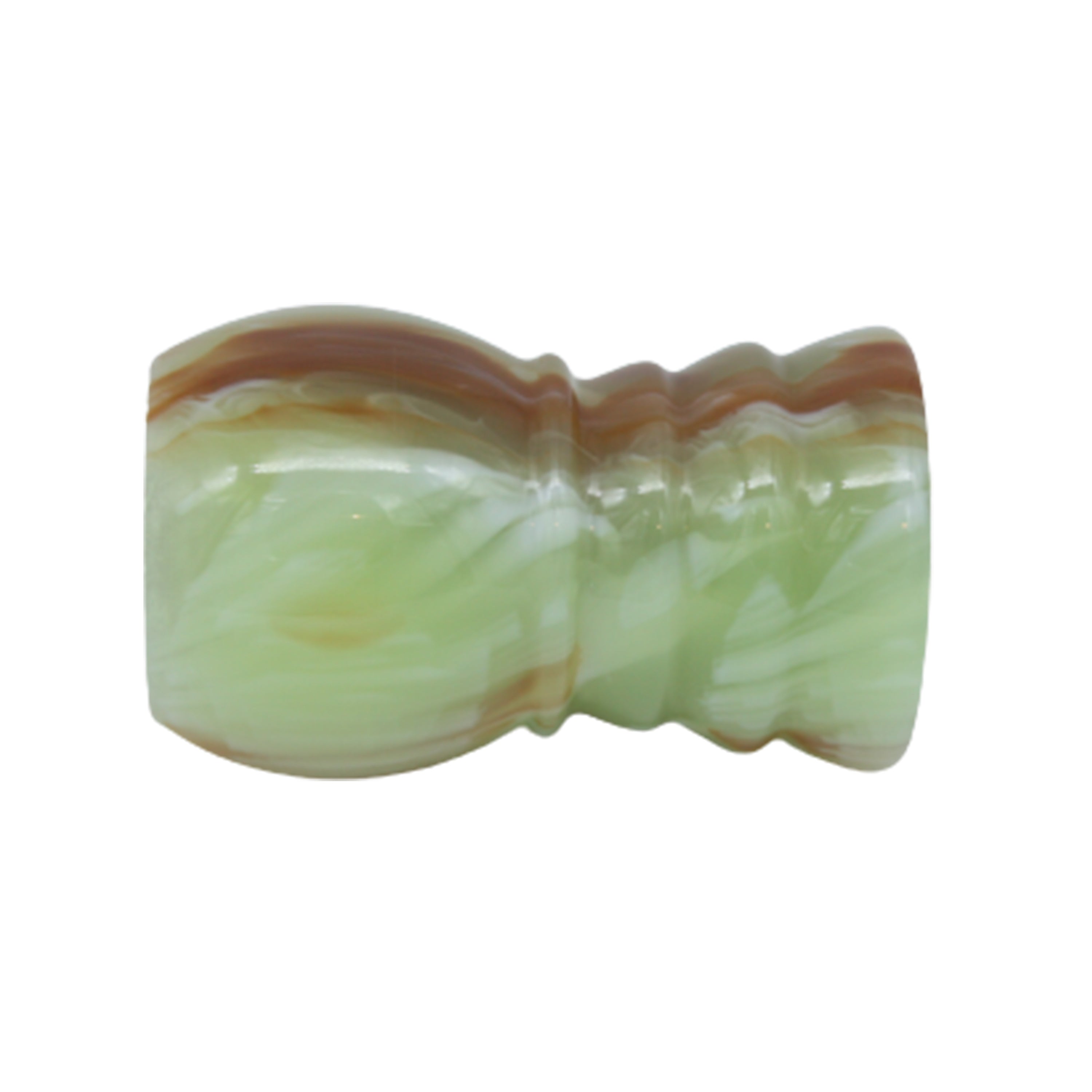 Premium Jade Handcrafted Shaving Brush Handle for Men - Fits 24mm & 26mm Knots - Luxury Wet Shaving & Grooming Essential for Traditional Razor Enthusiasts