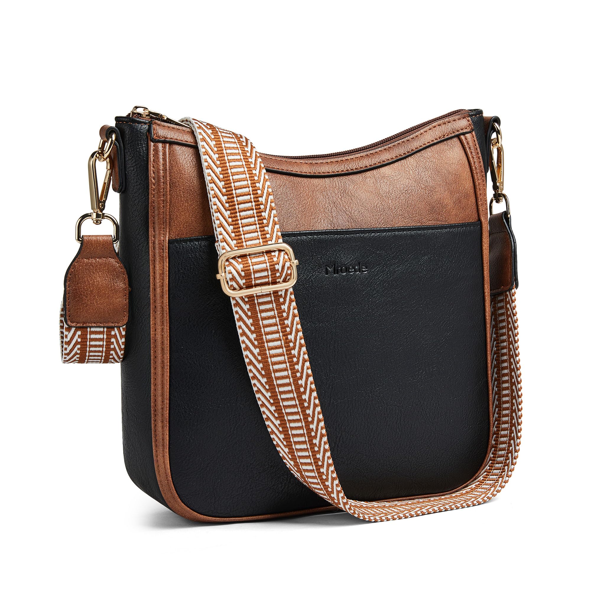 Vegan Leather Crossbody Bags for Women - Stylish Travel Shoulder Purse with Detachable Strap for Daily Use