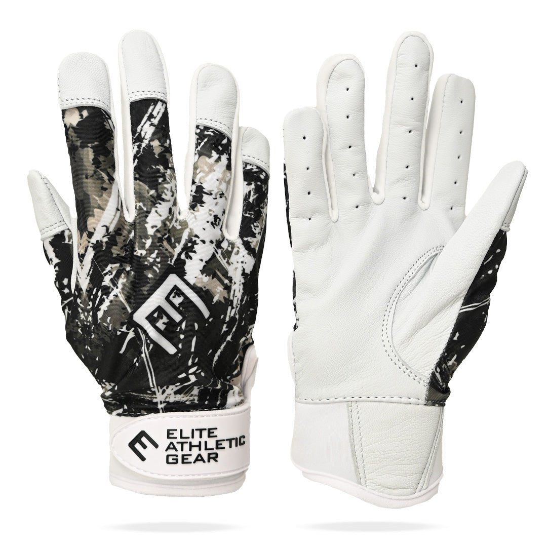 Wicked White Batting Gloves for Baseball & Softball – Premium Grip & Comfort for Training & Games