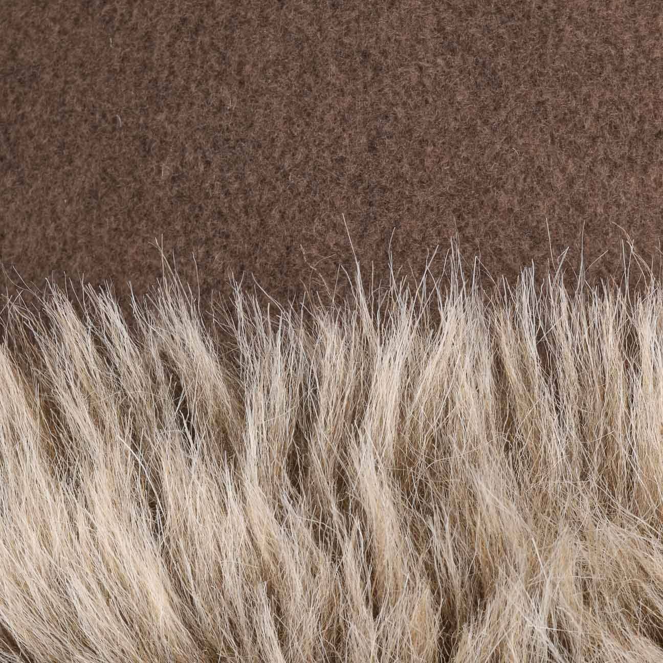Lierys Warm Fleece Hat and Scarf Set with Faux Fur Trim - Winter Accessories for Women & Men - Perfect for Skiing, Snowboarding & Cold Weather Outdoor Activities