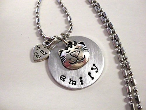 Personalized Cat Necklace - Unique Pet Jewelry for Cat Lovers