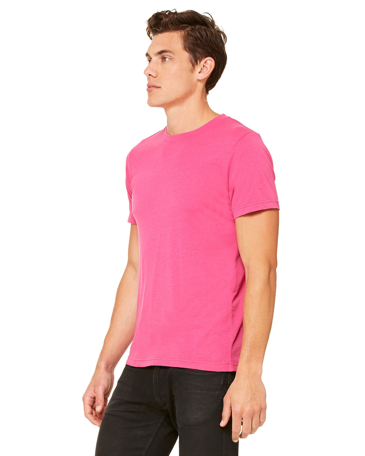 Bella + Canvas 3650 Unisex Poly Cotton Short Sleeve T-Shirt - Comfortable Crew Neck Tee for Men & Women - Perfect for Casual Wear, Screen Printing, and Everyday Outfits