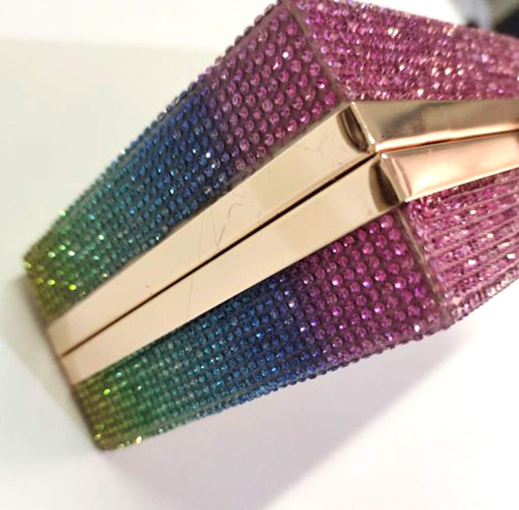 Elegant Diamond Shoulder Bag Wallet Clutch - Classic Dollar Style Evening Purse for Women | Perfect for Parties, Weddings & Special Occasions
