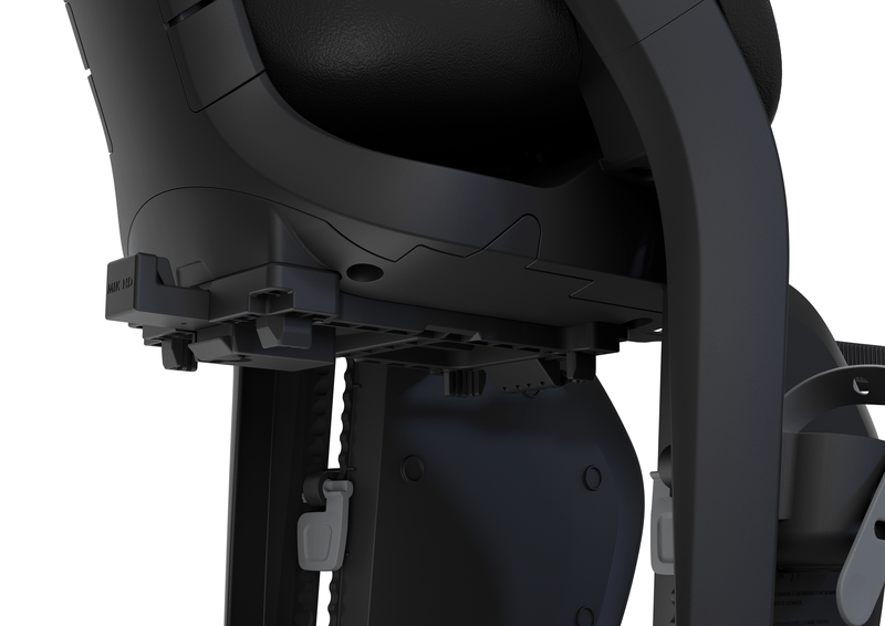 Thule Yepp 2 MIK HD Bike Seat for Kids - Premium Child Bike Carrier with Quick Release Mount - Perfect for Family Cycling & Outdoor Adventures