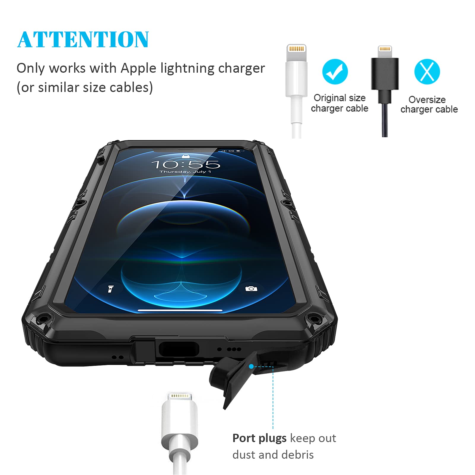 Seacosmo iPhone 12 Pro Max Case (6.7