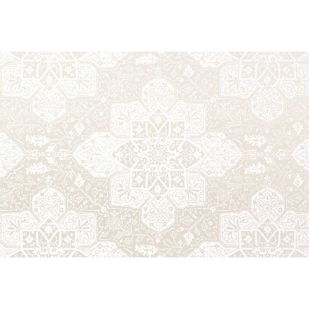 Traditional Flower Pattern Peel and Stick Wallpaper - Removable Wall Mural for Bedroom Decor (100x144 inches) | Easy DIY Home Improvement & Accent Wall Design