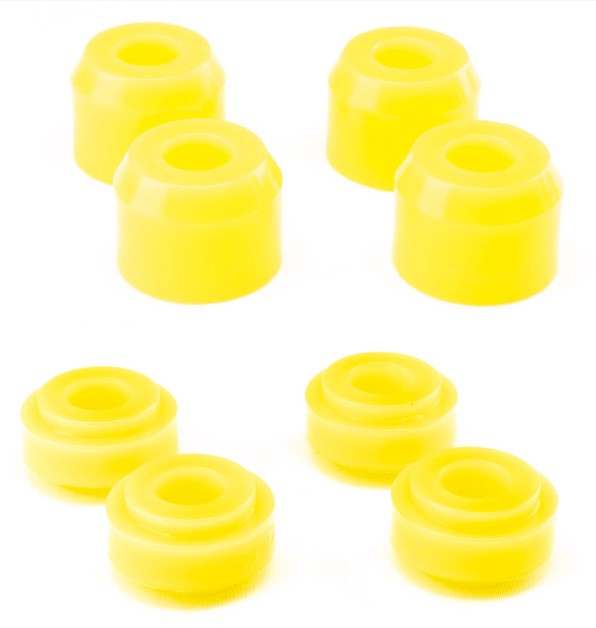 Roll Line Upper Urethane Elastomer Suspensions - Premium Skateboard Truck Bushings for Smooth Ride & Precise Control - Perfect for Street Skating, Park Riding & Cruising