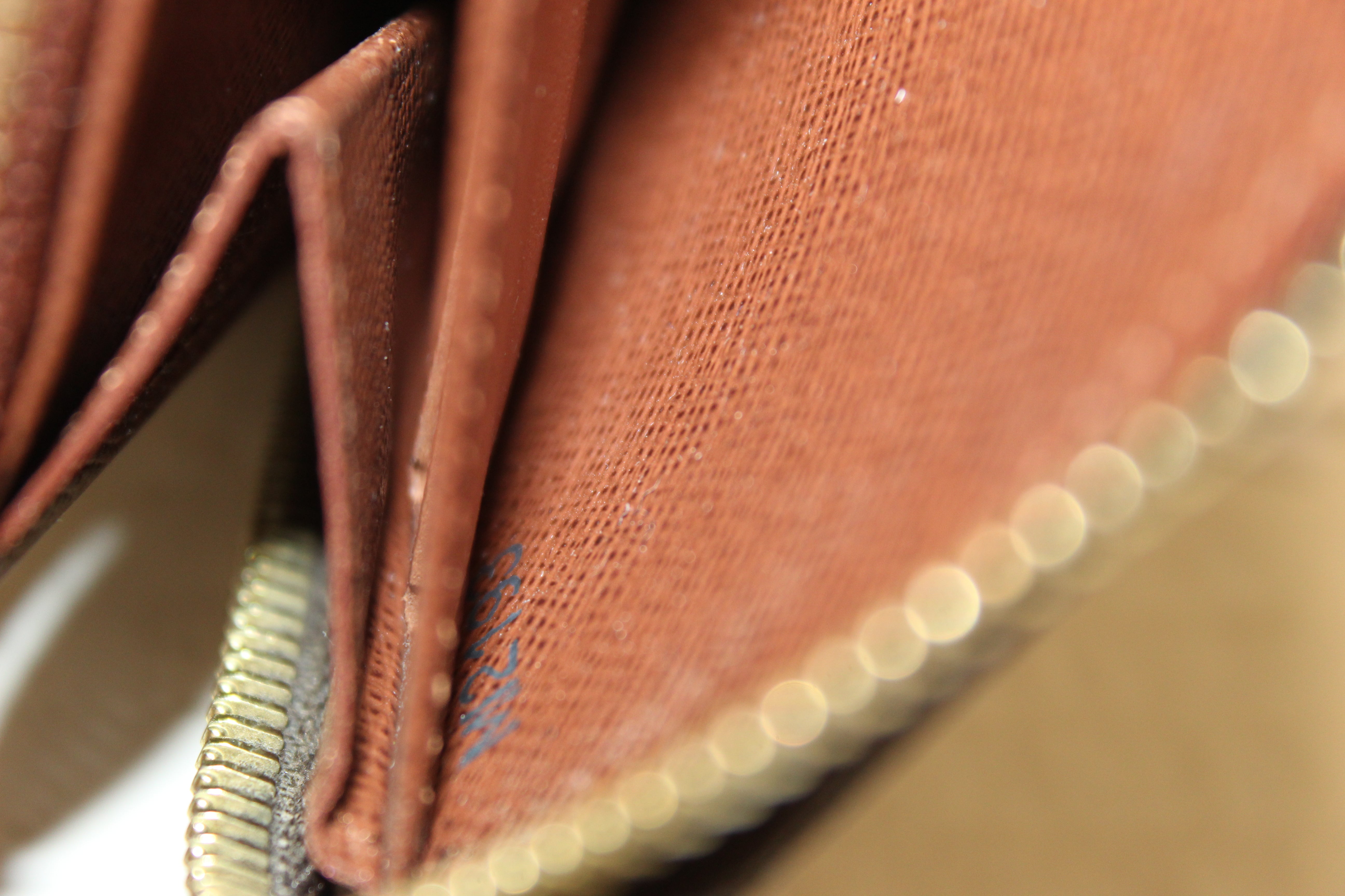 Authentic Louis Vuitton Monogram Canvas Zippy Wallet - Genuine Leather Brown Interior for Men & Women | Luxury Compact Wallet for Travel, Business & Everyday Use