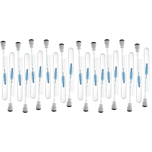 FRCOLOR 2-Pack Portable Eyebrow Brush Set - Dual-Ended Eyebrow Comb & Eyelash Brush for Perfect Brow Shaping & Lash Separation | Ideal for Travel, Makeup Kit & Professional Salon Use