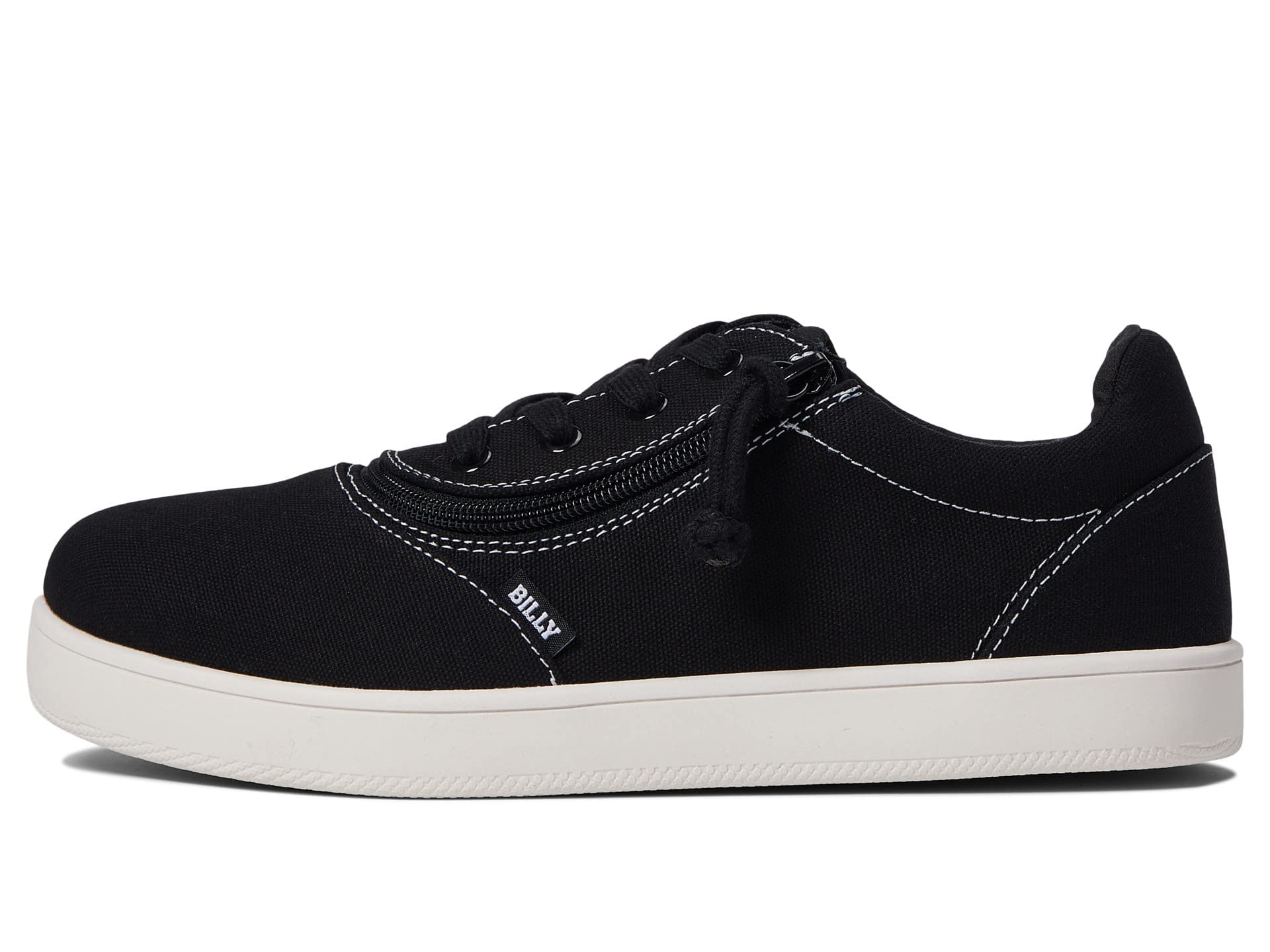 BILLY Footwear Sneaker II - Adaptive Shoes for Kids & Adults with Zipper Entry - Comfortable Walking & Running Shoes for Daily Wear, School, and Outdoor Activities