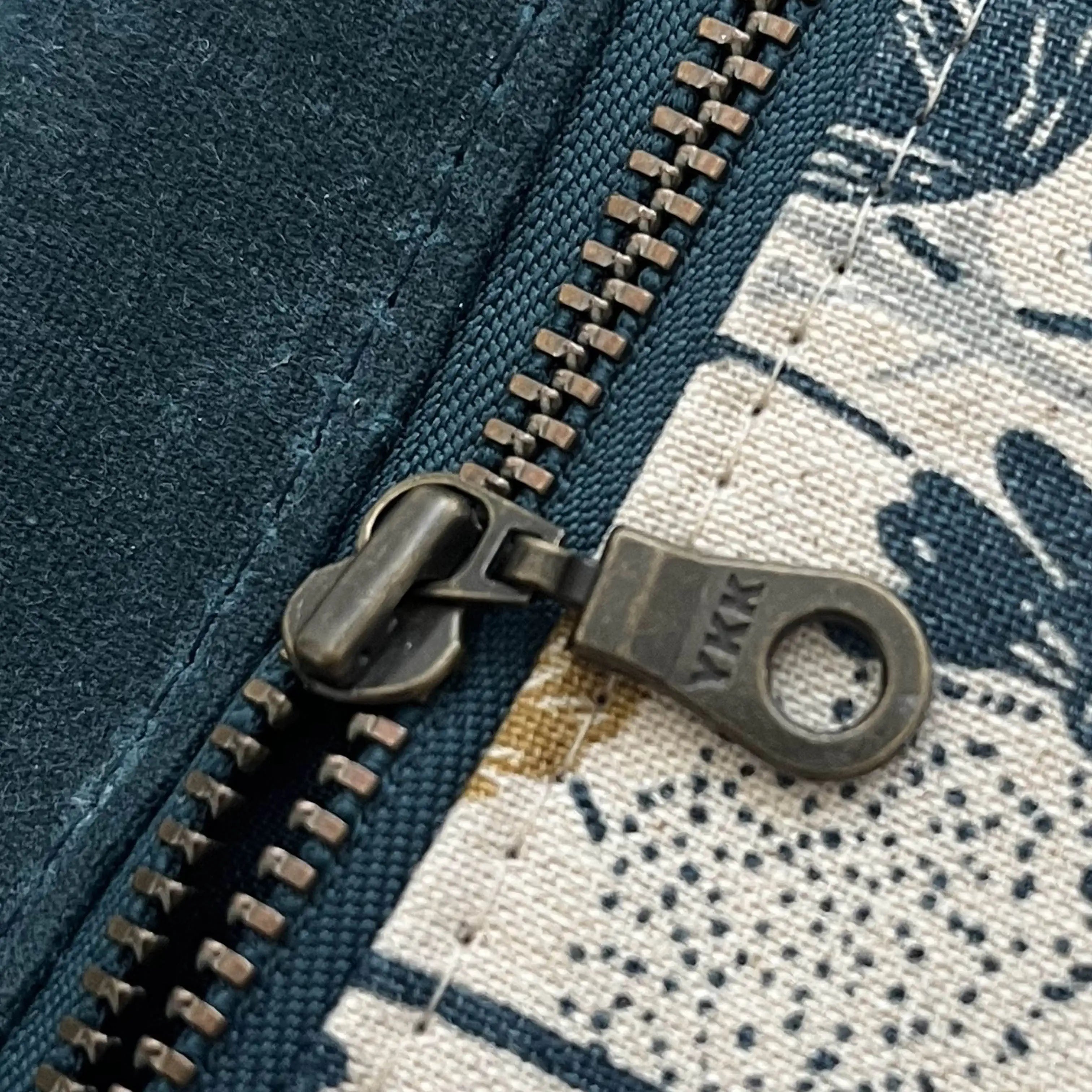 Haralson Belt Bag - Teal & Floral Crossbody Fanny Pack with Brushed Antique Finish | Perfect for Travel, Hiking, and Everyday Use