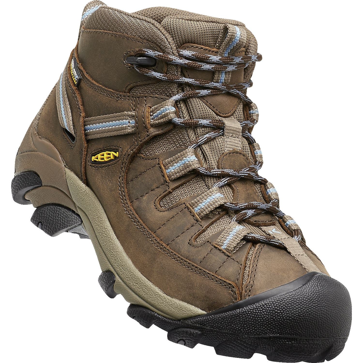 KEEN TARGHEE II MID WP Women's Waterproof Hiking Boots - Slate Grey for Outdoor Adventures & Trail Walking