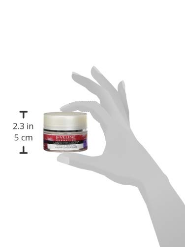 EVELINE Day and Night Laser Precision 50+ Anti-Aging Hand Cream 50ml - Intense Moisturizing & Wrinkle Reduction for Dry Skin - Perfect for Office, Travel & Home Use
