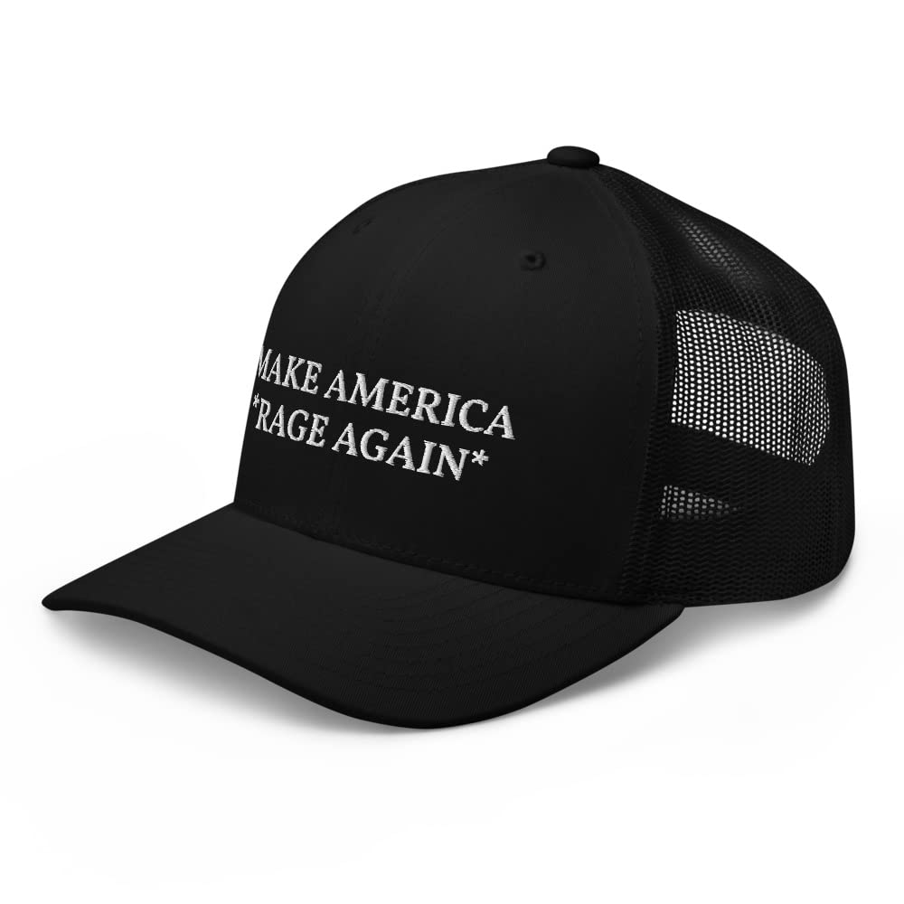 Make America Rage Again Trucker Hat - Adjustable Cotton Baseball Cap for Men & Women - Perfect for Outdoor Activities, Sports Events & Patriotic Celebrations