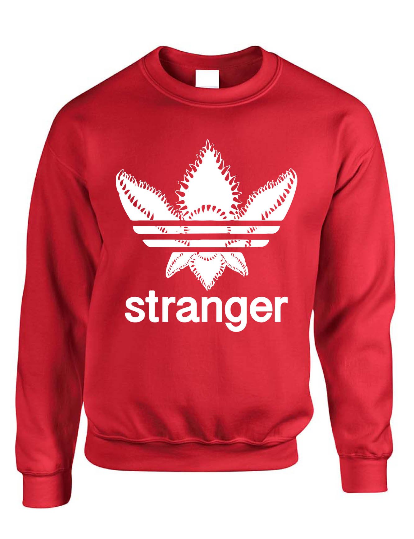 ALLNTRENDS Stranger Things Monster Graphic Sweatshirt for Adults - Trendy Cool Fan Gift for Casual Wear & Halloween Costume