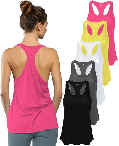 5 Pack- Black /White/ Charcoal /Yellow / Neon Pink