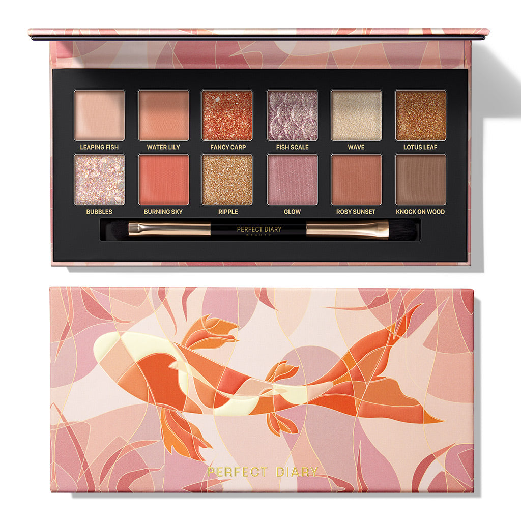 Perfect Diary Explorer Eyeshadow Palette - 12 Highly Pigmented Matte & Shimmer Eyeshadows for Stunning Eye Makeup | Ideal for Day & Night Looks, Parties, and Special Occasions