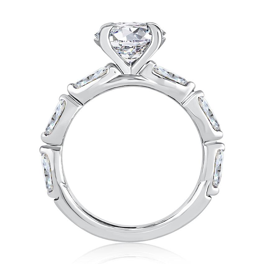 Exquisite Marquise Cut Diamond Engagement Ring for Women - Perfect for Proposals, Anniversaries & Special Occasions