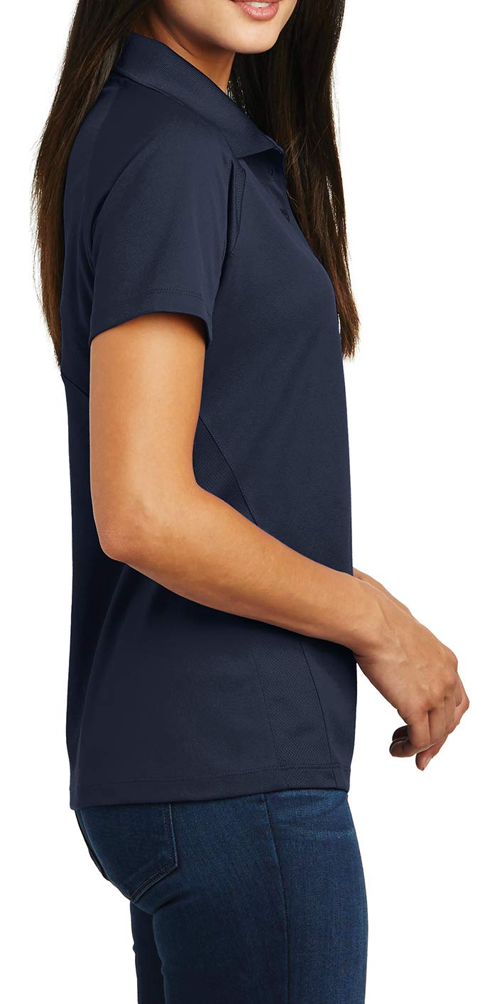 Women's Dri-Mesh Pro Polo Shirt - Moisture Wicking Performance Golf & Tennis Top for Active Lifestyle