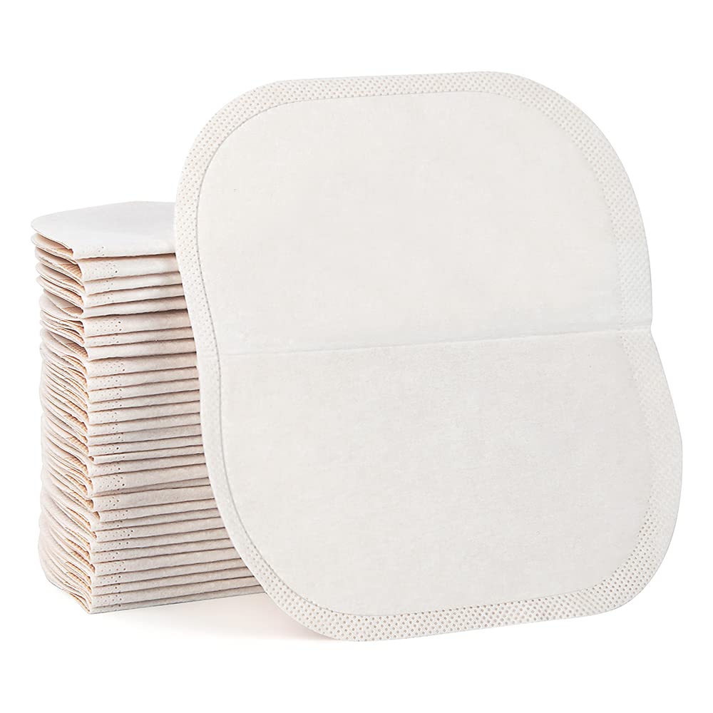 Premium Underarm Sweat Pads for Women & Men - 80 Pack Extra Large Disposable Armpit Shields for Hyperhidrosis Protection | Odor Control, Invisible & Comfortable | Ideal for Workouts, Business Attire & Daily Wear