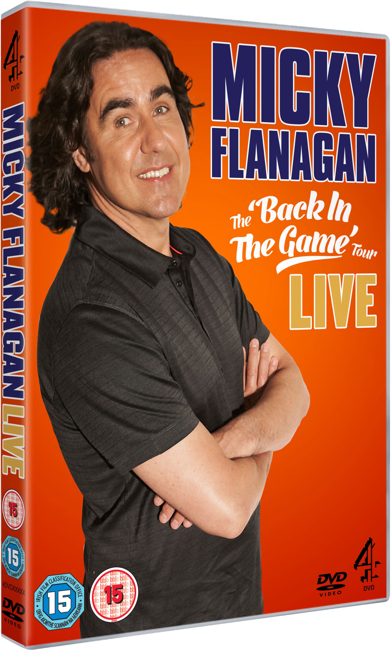 Micky Flanagan: Back in the Game Live Stand-Up Comedy DVD - Hilarious British Humor for Parties & Relaxing at Home