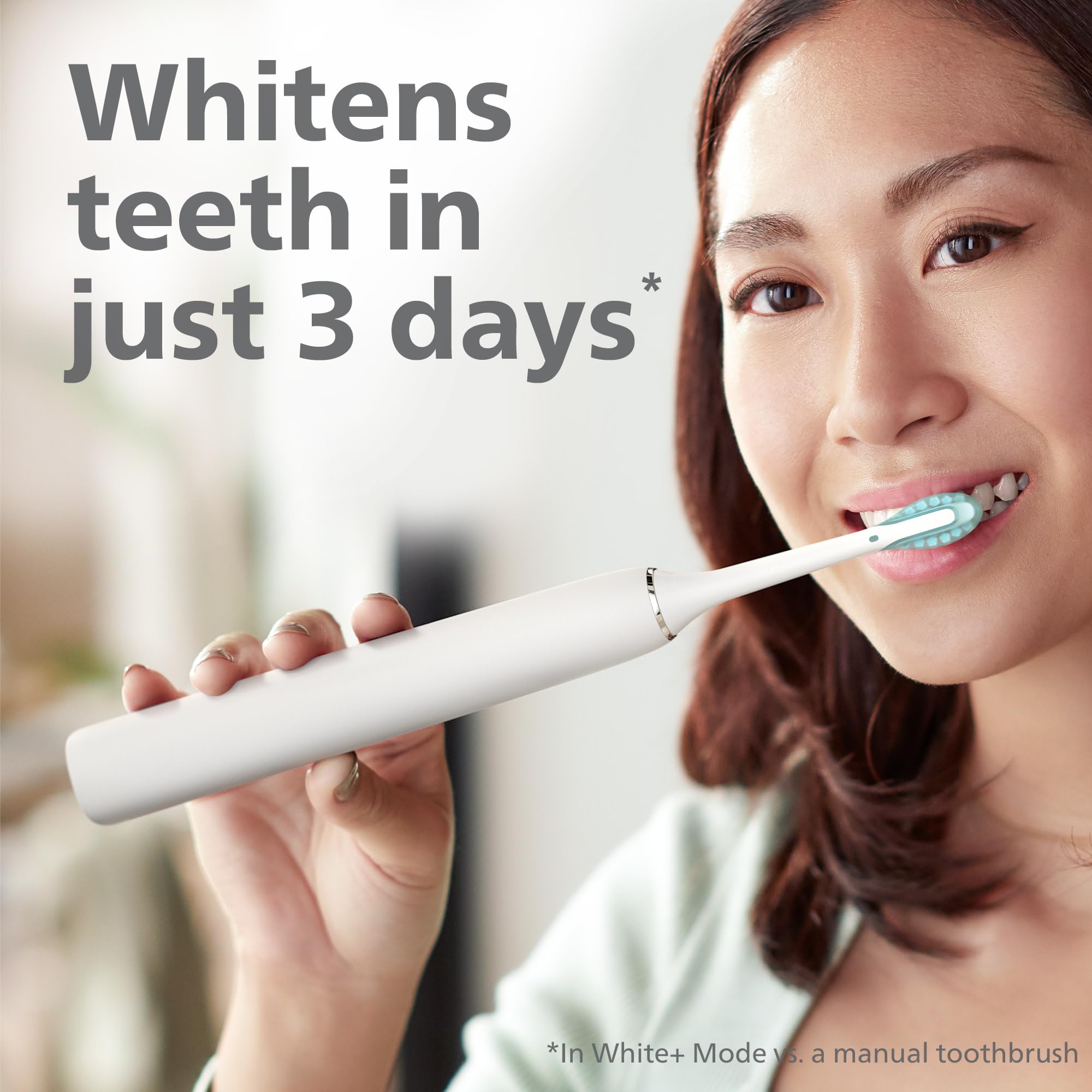 Philips Sonicare DiamondClean 9000 Special Edition Rechargeable Electric Toothbrush - HX9911/93 (White) | Professional Teeth Cleaning for Whitening & Gum Care | Perfect for Travel & Home Use