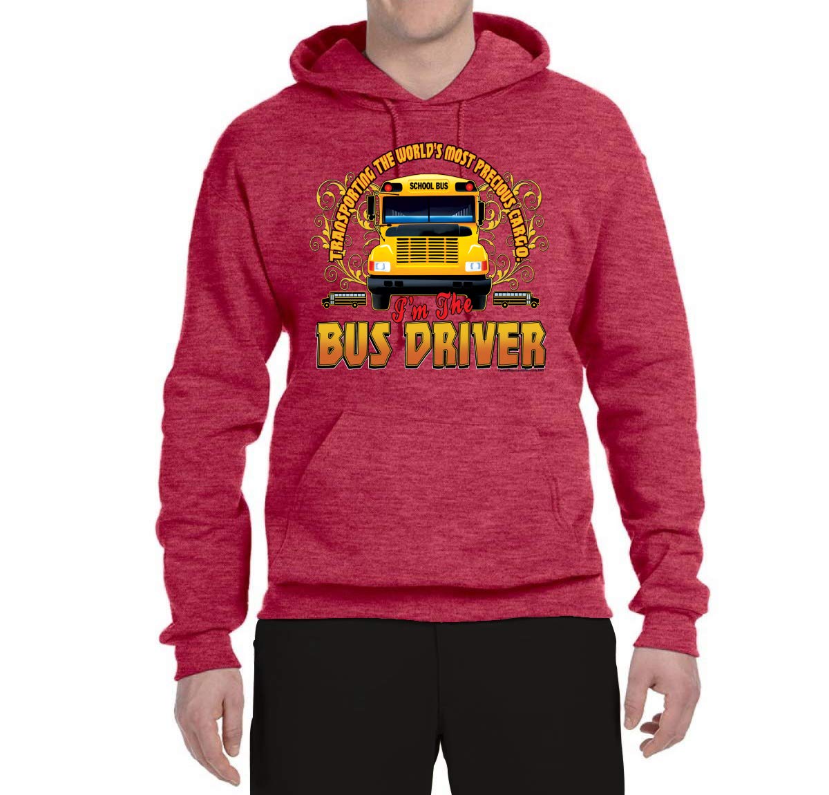 Unisex Graphic Hoodie Sweatshirt - Bus Driver Cars & Trucks Design for Men & Women | Perfect for Casual Wear, Road Trips & Truck Enthusiasts
