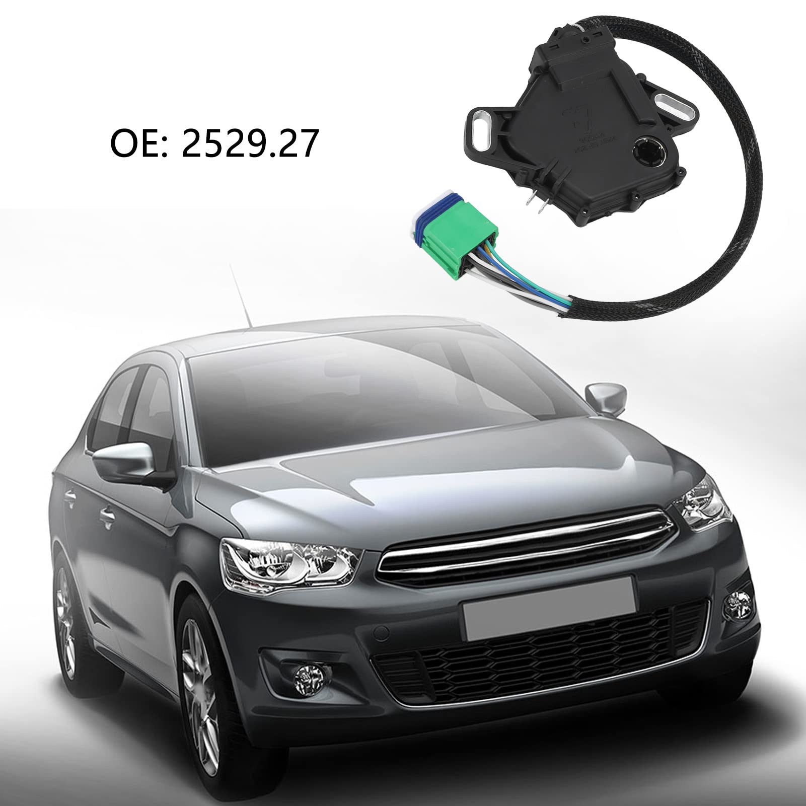 Peugeot 307 308 Neutral Safety Switch Replacement - 2529.27 Multifunction Transmission Switch for Smooth Gear Shifting | Perfect for Automatic Transmission Repair & Maintenance